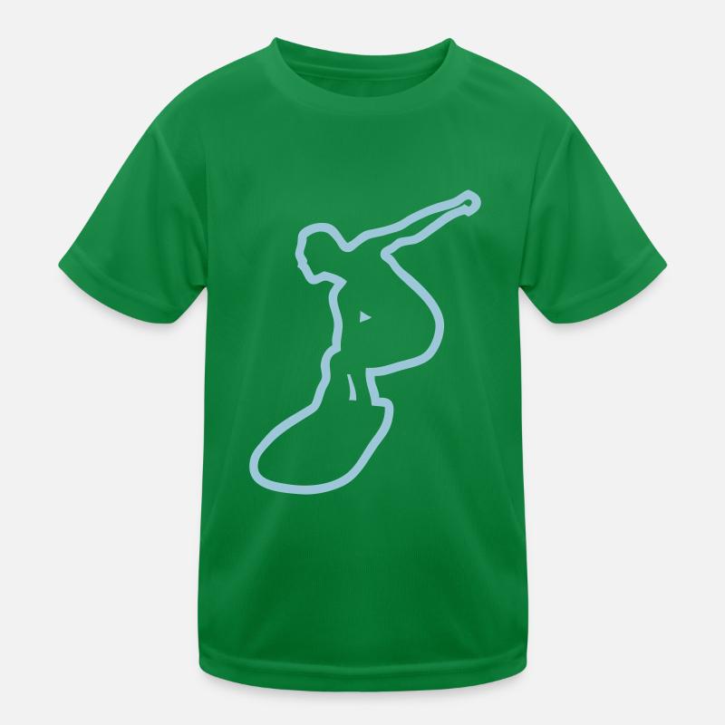 Surfer Surfer Kinder Funktions-T-Shirt