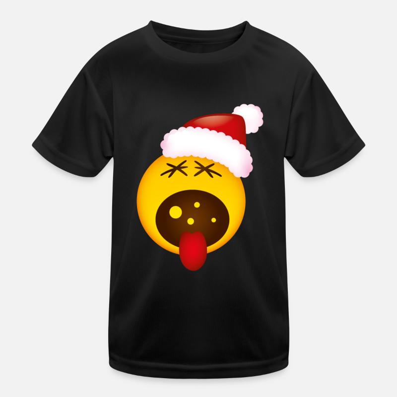 Smiley Christmas Scream T-shirt sport Enfant