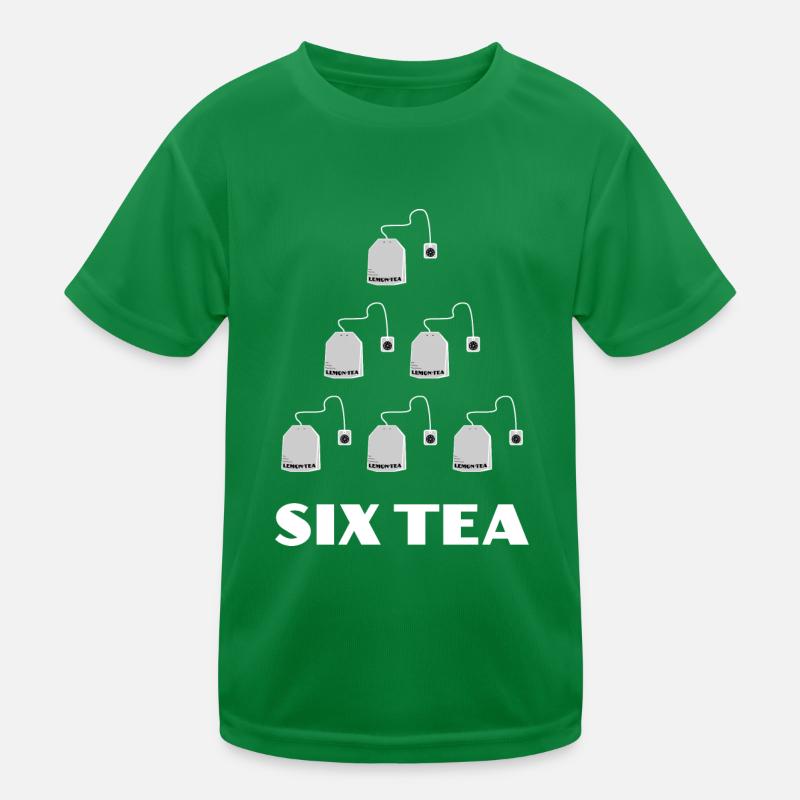 Six Tea - Sechzig 60 Geburtstag 60. Kinder Funktions-T-Shirt