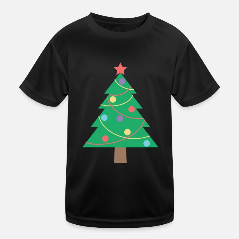 Christmas tree Kids Functional T-Shirt
