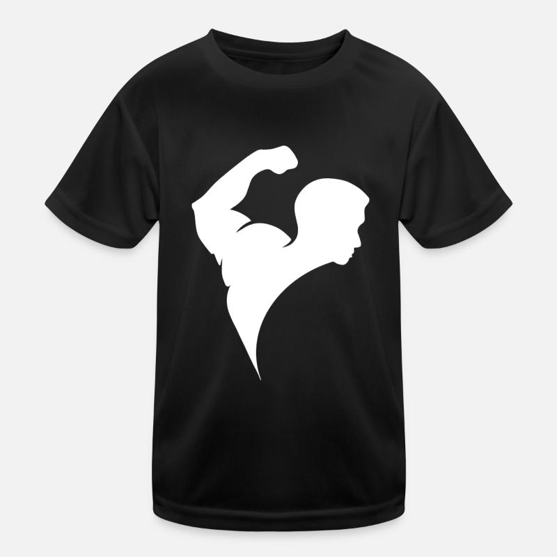 Gym Sport Kraftsport Kids Functional T-Shirt