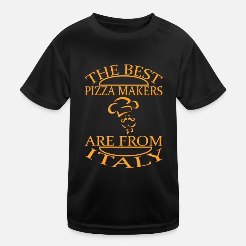 pizza Kids Functional T-Shirt