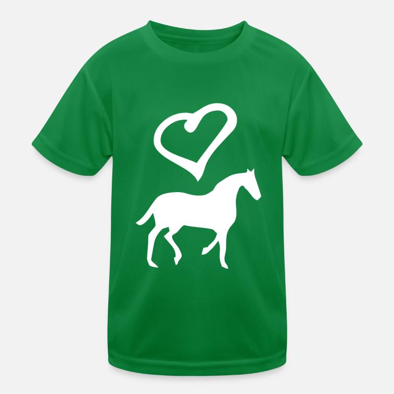 Cheval T-shirt sport Enfant