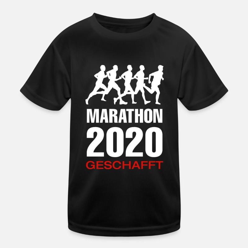 Marathon Running Kinder Funktions-T-Shirt