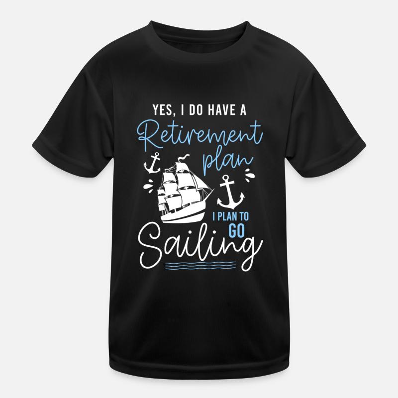 Voilier Sailor Sail T-shirt sport Enfant