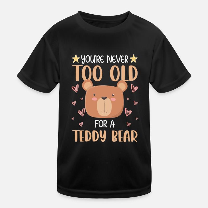 Teddy Child Protector Kids Functional T-Shirt