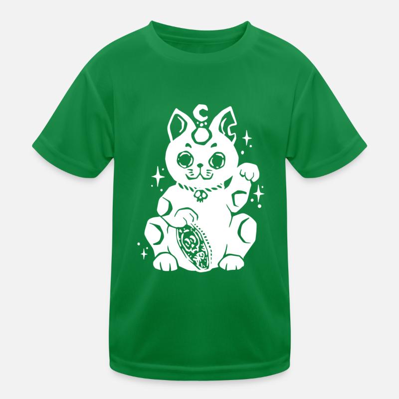 Maneki Neko Gothic T-shirt sport Enfant