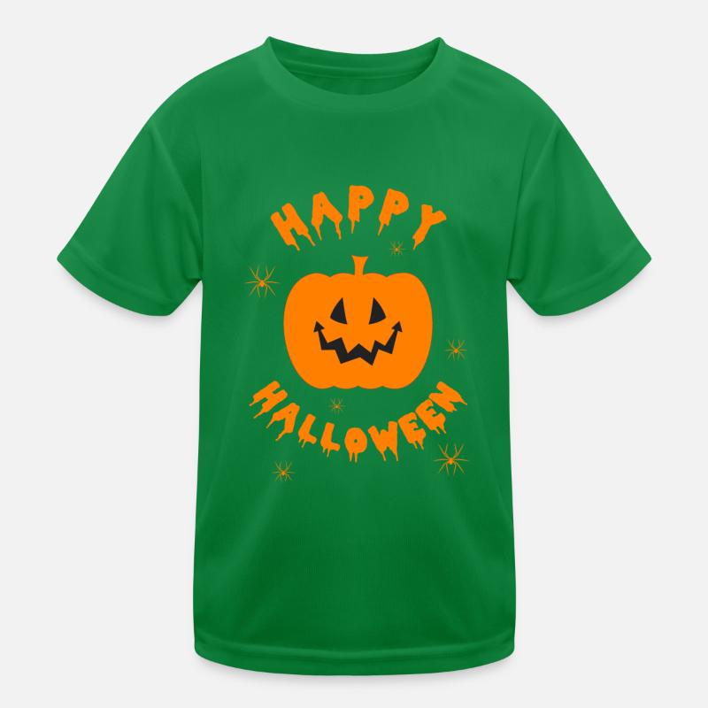 Tête de citrouille T-shirt sport Enfant