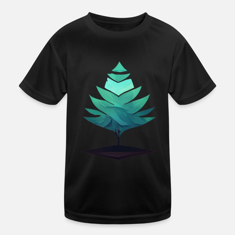Arbre Vectoriel T-shirt sport Enfant