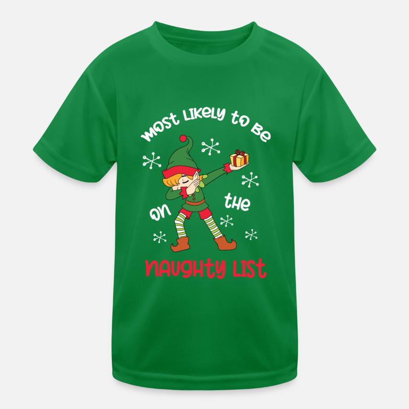 Cadeaux de Noël Noël T-shirt sport Enfant