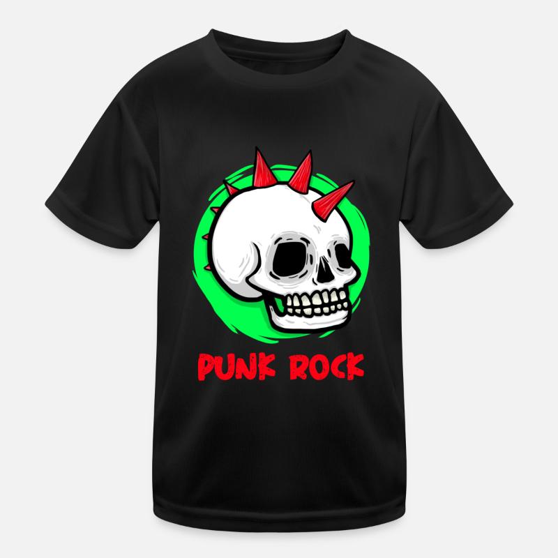 Punk Rock Kinder Funktions-T-Shirt