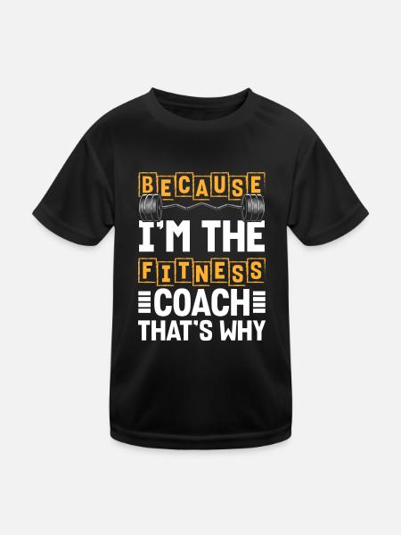 Gym Bench Press Training - T-shirt sport Enfant - noir - Devant