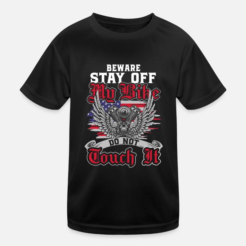 Nur Gucken Finger weg Einzelkind Kinder Funktions-T-Shirt