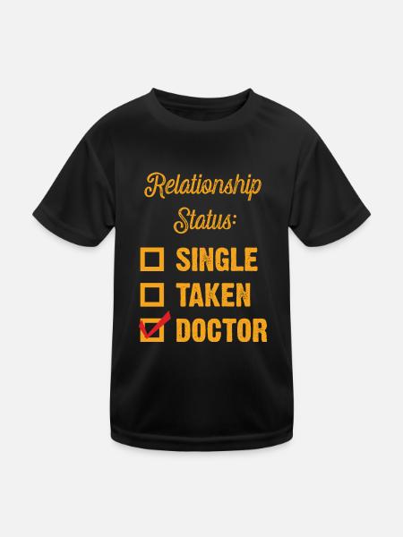 Dr. Check! - Kinder Funktions-T-Shirt - Schwarz