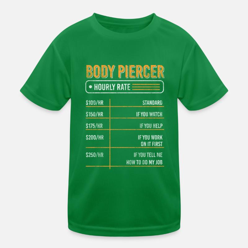 Aiguille de perçage T-shirt sport Enfant