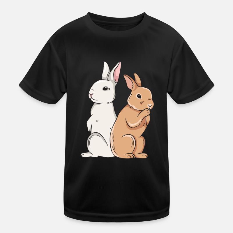 Conception de lapin mignon pour les propriétaires de lapins T-shirt sport Enfant