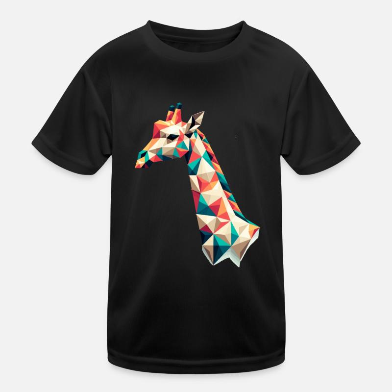 Giraffe // giraffe Kinder Funktions-T-Shirt