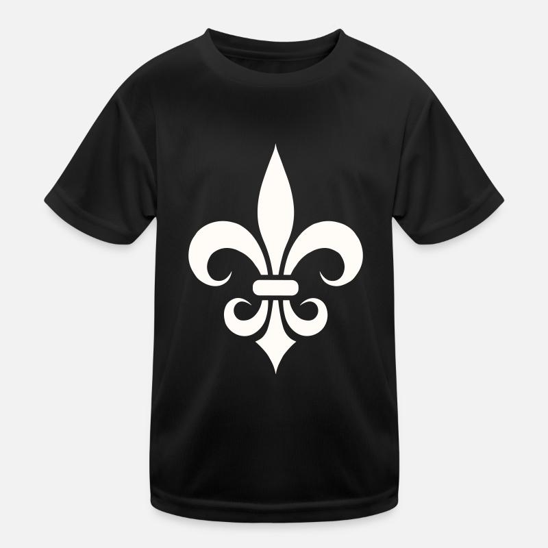 Fleur de Lys Kinder Funktions-T-Shirt
