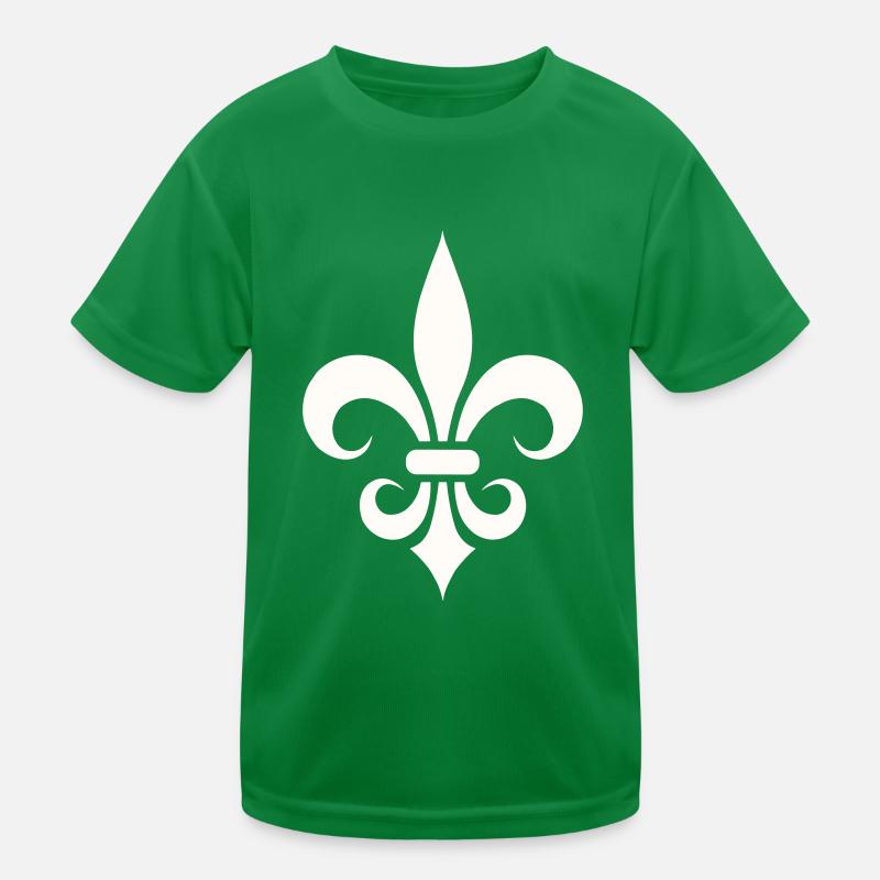 Fleur de Lys Kinder Funktions-T-Shirt