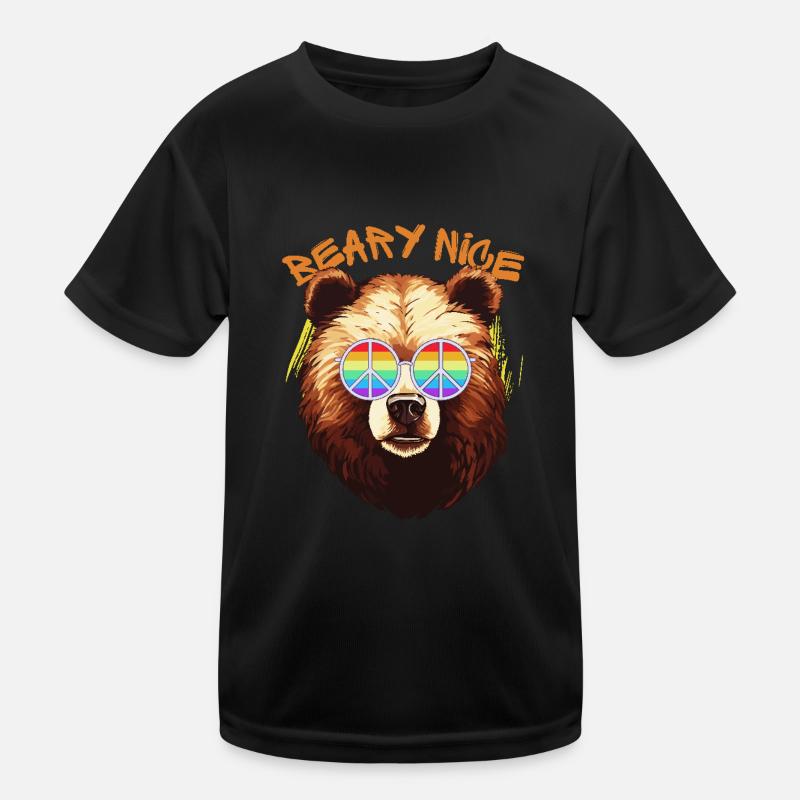 Beary Nice Kids Functional T-Shirt