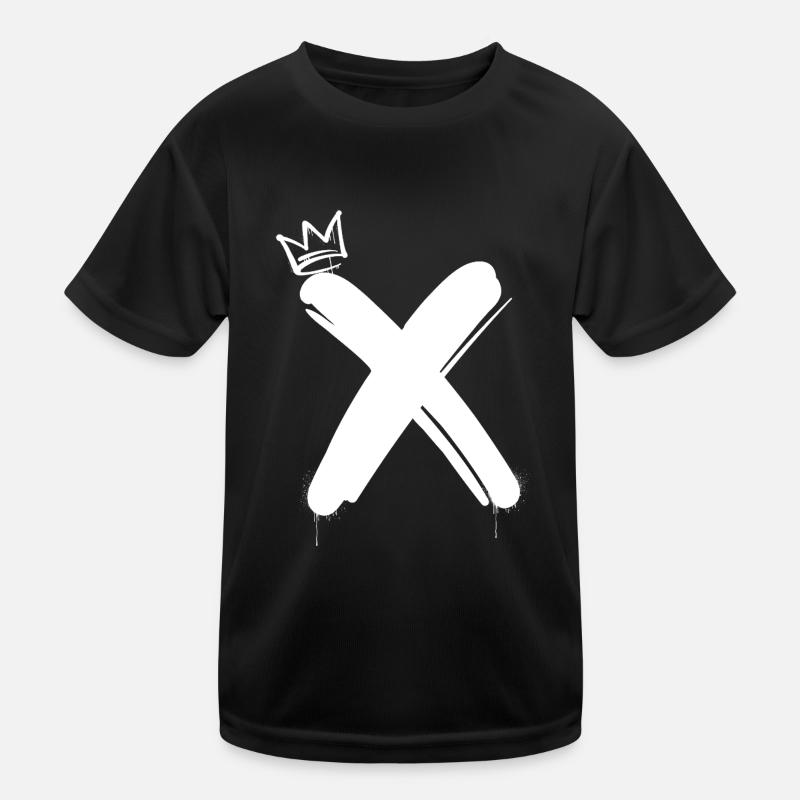 X Kinder Funktions-T-Shirt