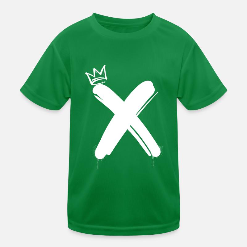 X Kinder Funktions-T-Shirt