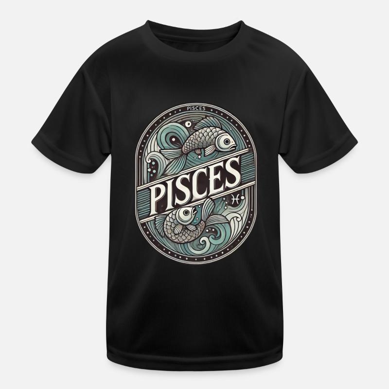 Pisces Kids Functional T-Shirt