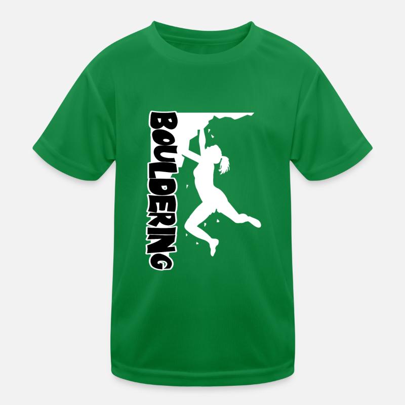 Boulder Imprimer Femmes - Blanc T-shirt sport Enfant