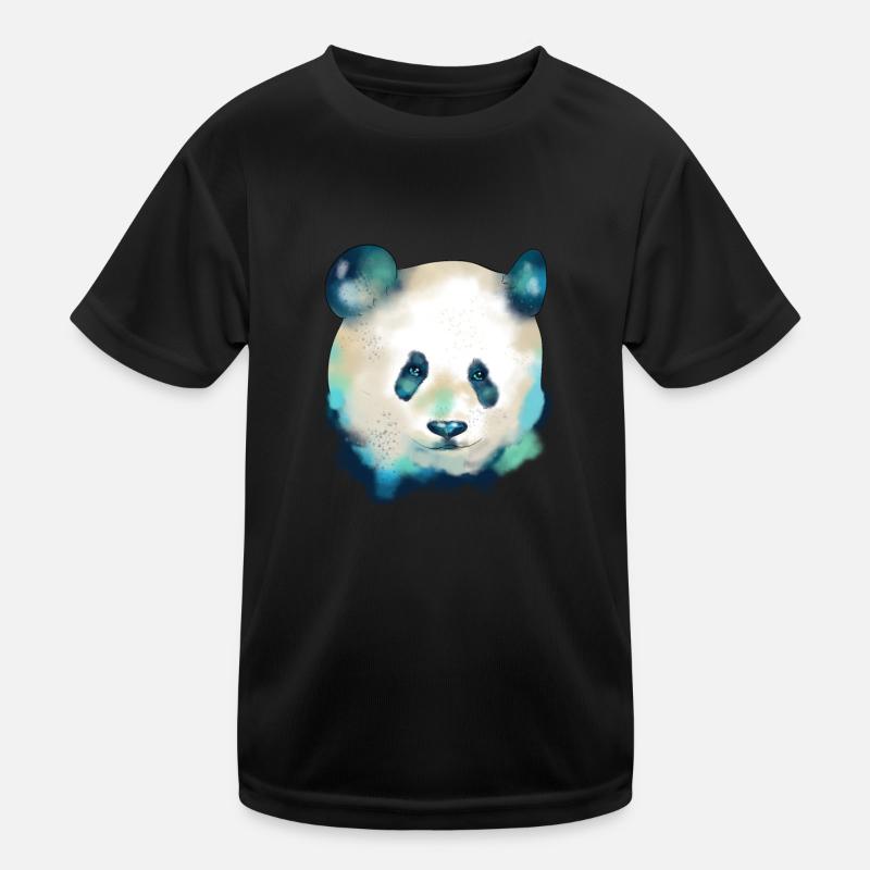 Cute Galactic Panda Space Exploration Panda Kids Functional T-Shirt