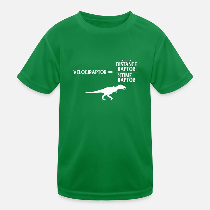 Distanceraptor divisé par Timeraptor Velociraptor T-shirt sport Enfant