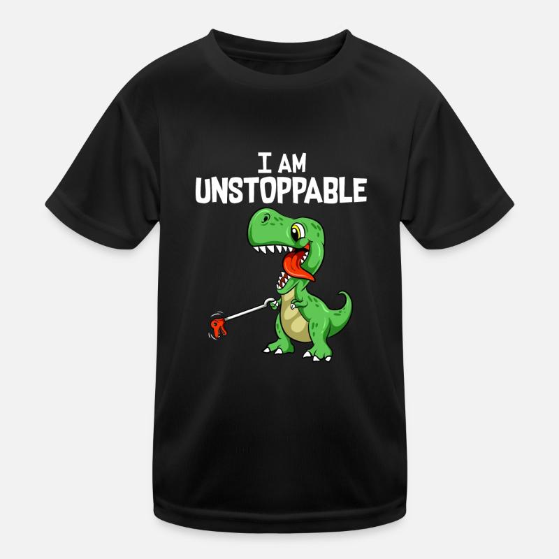 Drôle je suis imparable TRex dinosaure Grabber Pun T-shirt sport Enfant