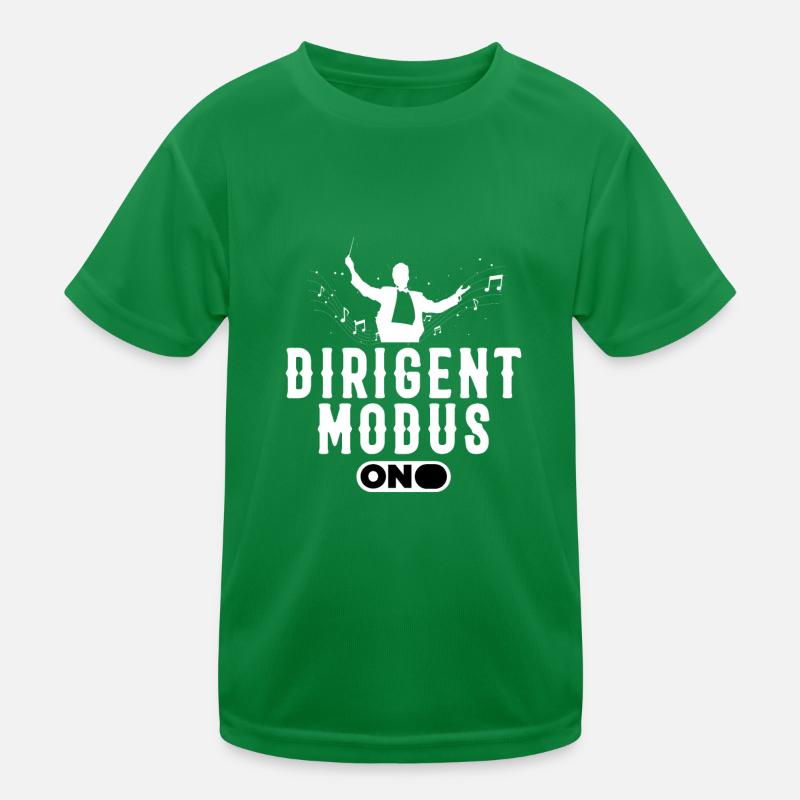 Dirigent Modus Conductor Orchestra Music Note Cadeau T-shirt sport Enfant