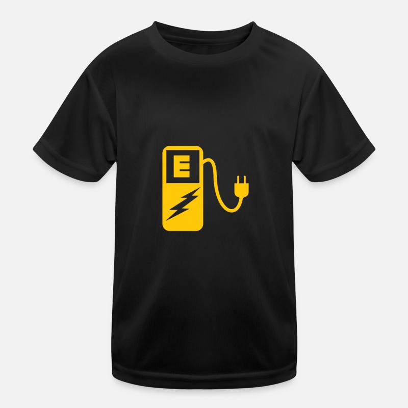 Elektroauto-Ladegerät Drive Vehicle Automobile Kinder Funktions-T-Shirt