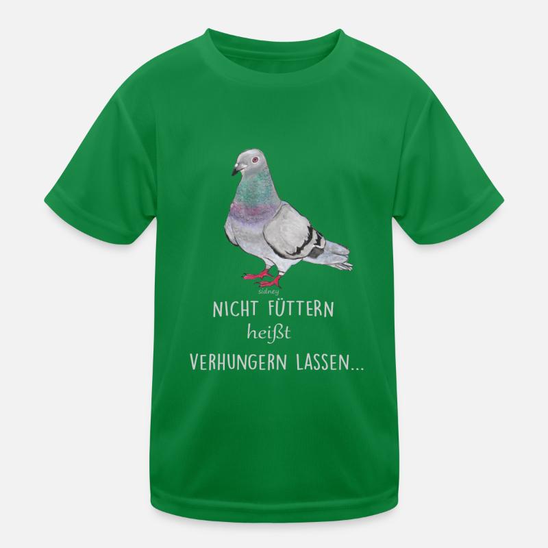 Wester Stadttaube Kinder Funktions-T-Shirt