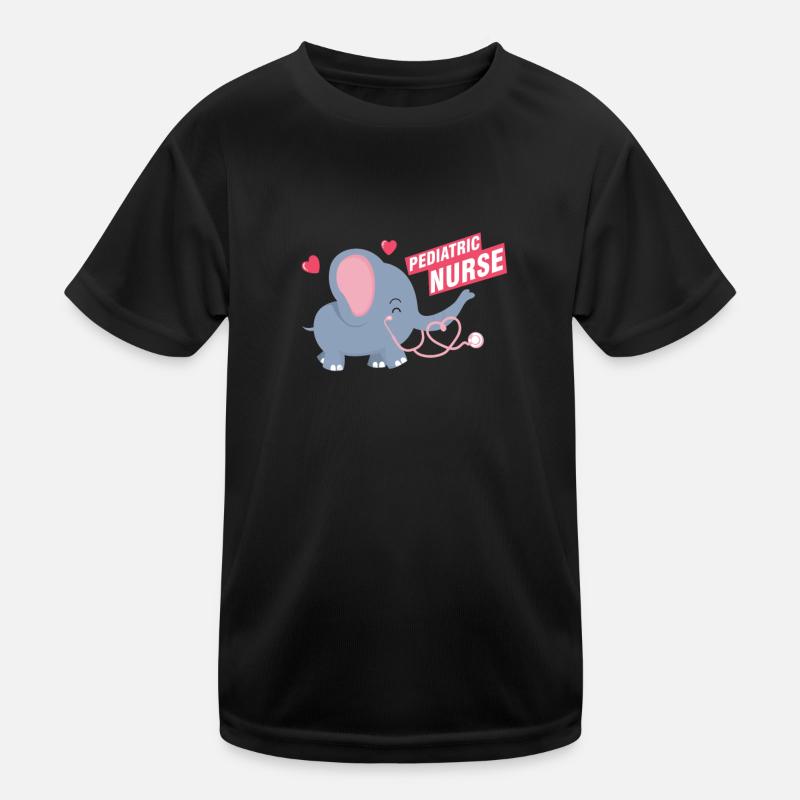 Kinderkrankenschwester Medizin Arzt Beruf Geschenk Kinder Funktions-T-Shirt