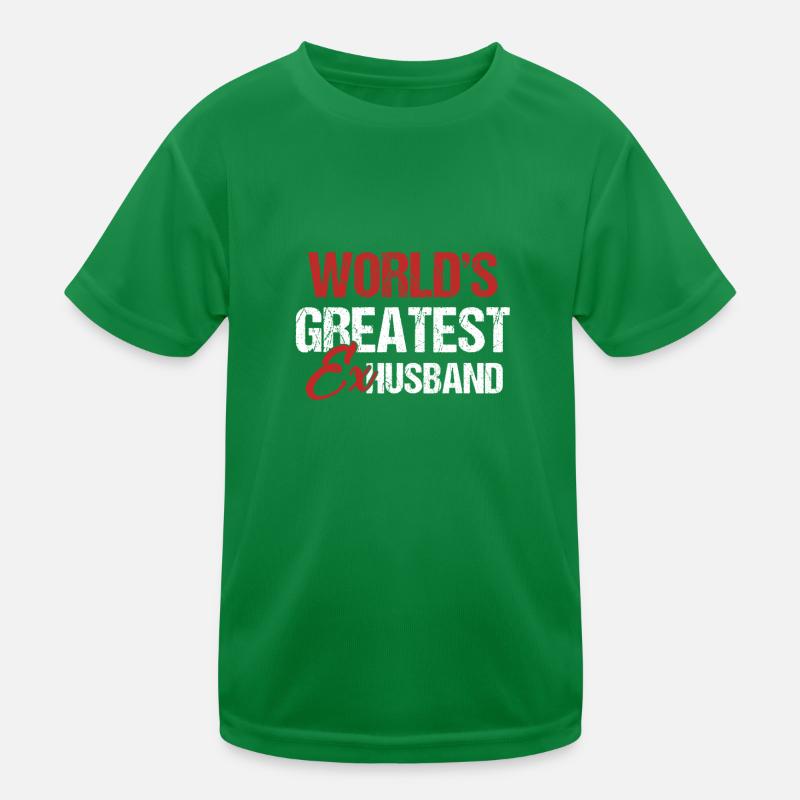 Ehemaliger Ehemann Ex Frau Scheidung Partei Kinder Funktions-T-Shirt