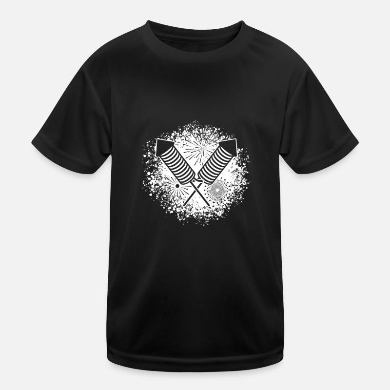 Fireworks Pyrotechnician Pyro Firecracker Fun Gift Kids Functional T-Shirt