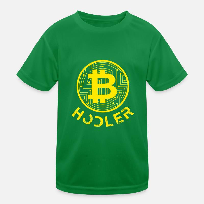 Bitcoin Hodler Crypto BTC Crypto Cadeau T-shirt sport Enfant