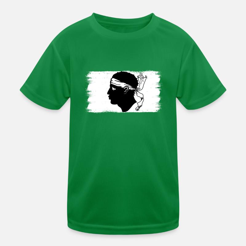 Drapeau Corse Drapeau Corse Corse T-shirt sport Enfant