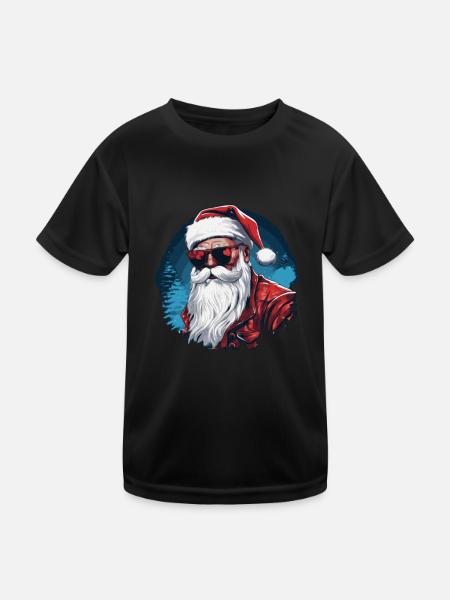Merry Christmas - Kids Functional T-Shirt - black - Front