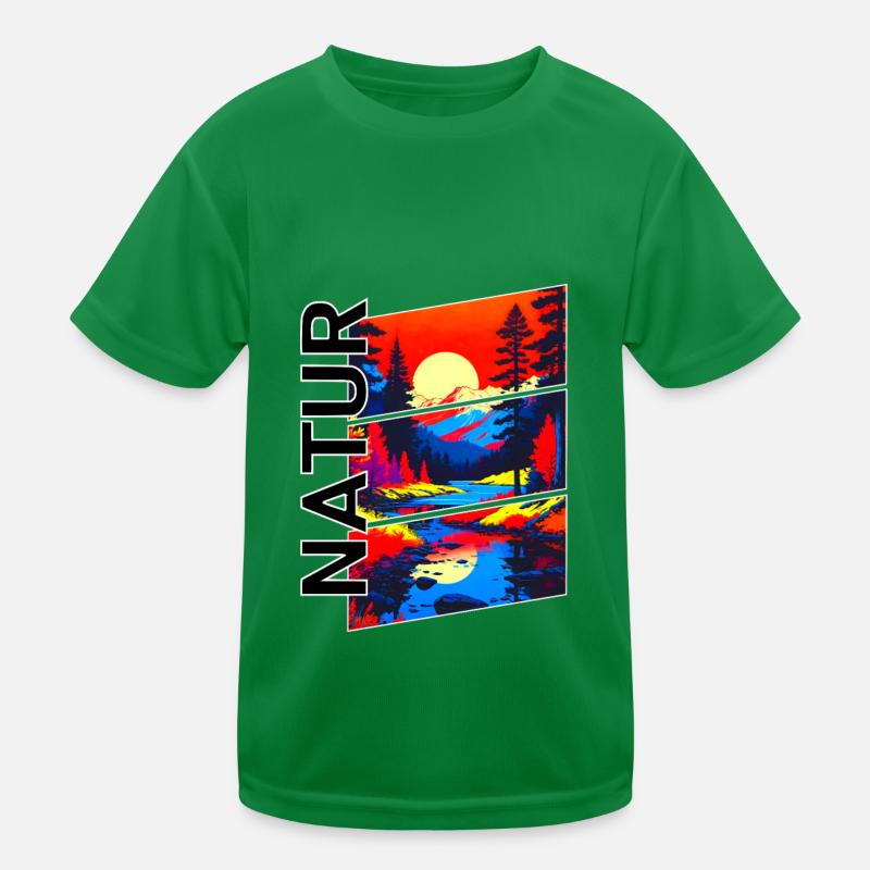 Nature Kids Functional T-Shirt