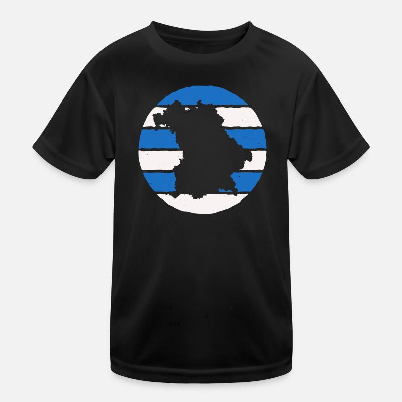 Bavière Drapeau de la Bavière T-shirt sport Enfant