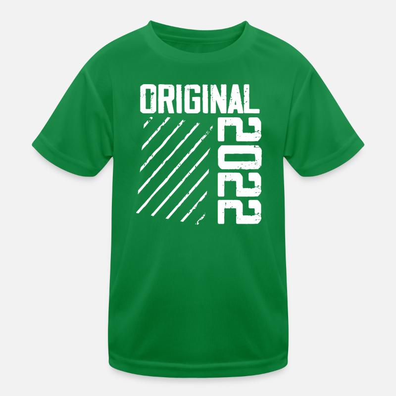 Original 2022 2e Anniversaire Cadeau Retro T-shirt sport Enfant