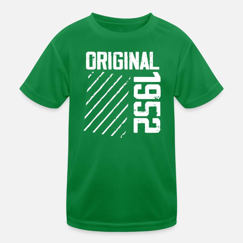 Original 1952 72. Geburtstag Retro-Geschenk Kinder Funktions-T-Shirt