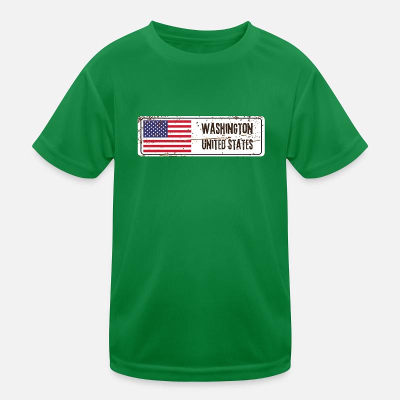 Washington, États-Unis T-shirt sport Enfant