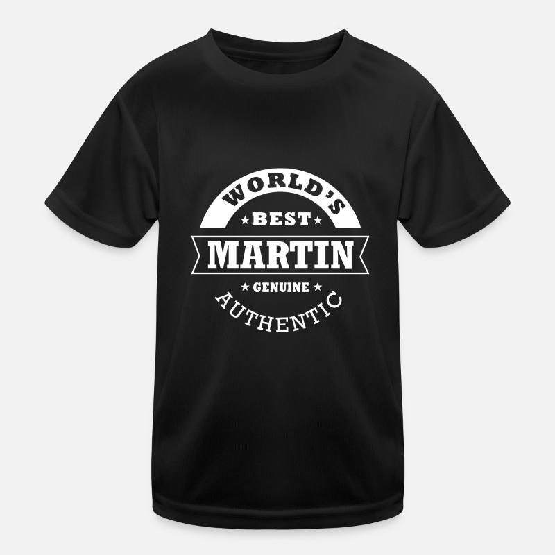 Martin ist das beste Martin-Geschenk der Welt Kinder Funktions-T-Shirt