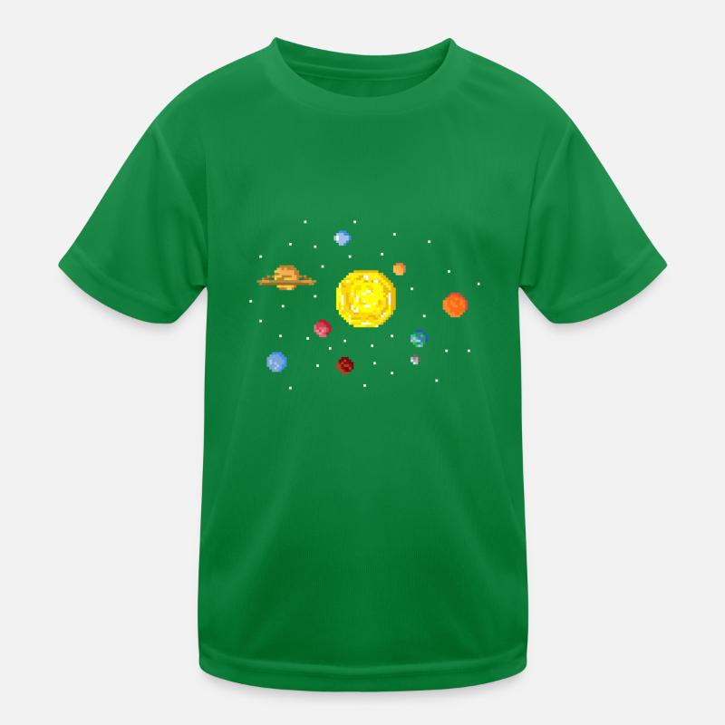 Systeme Solaire T-shirt sport Enfant