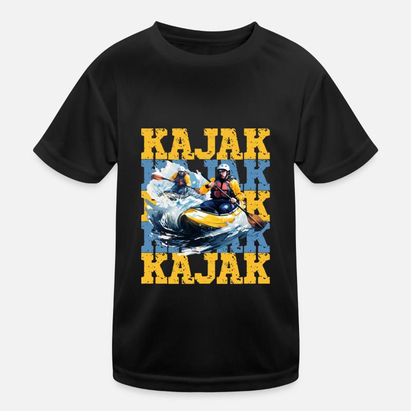 Kajak Kinder Funktions-T-Shirt