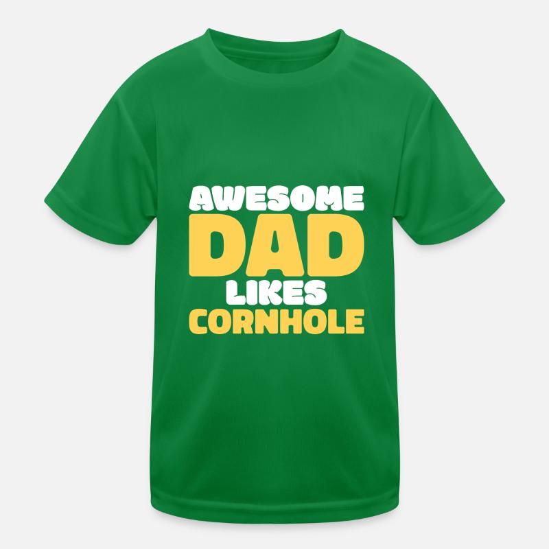Père Cornhole Jeu Citation Cadeau T-shirt sport Enfant