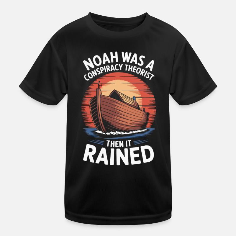 Conspiracy theorist Conspiracy theory Kids Functional T-Shirt